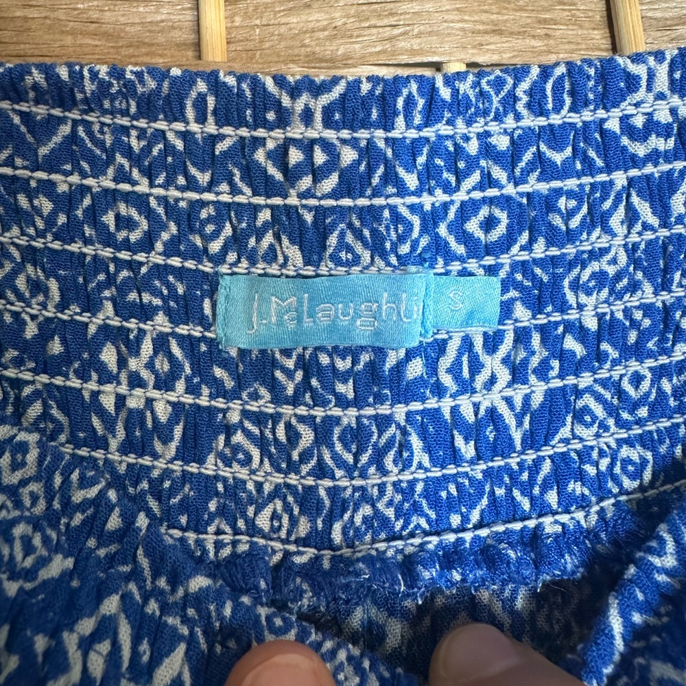J. McLaughlin Wide Leg Tie-Front Bondi Beach Pants - Size Small - Picture 9 of 12